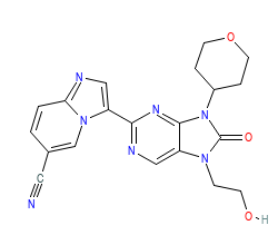 2D structure of the orthosteric ligand