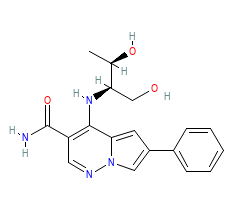 2D structure of the orthosteric ligand