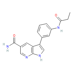 2D structure of the orthosteric ligand
