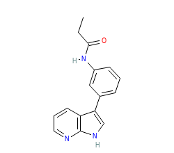 2D structure of the orthosteric ligand