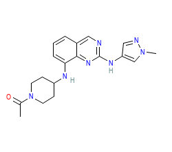 2D structure of the orthosteric ligand