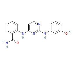 2D structure of the orthosteric ligand