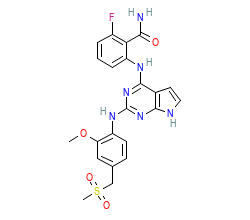 2D structure of the orthosteric ligand