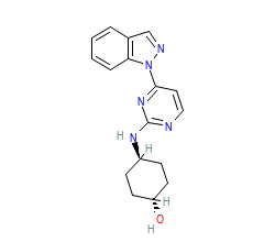 2D structure of the orthosteric ligand