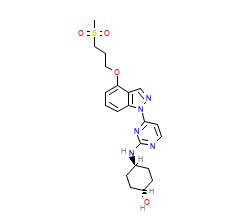 2D structure of the orthosteric ligand
