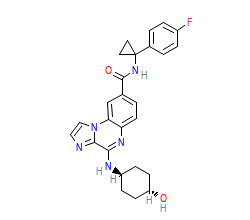 2D structure of the orthosteric ligand