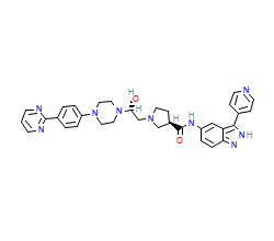 2D structure of the orthosteric ligand