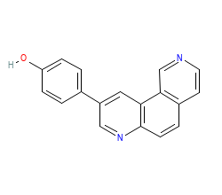2D structure of the orthosteric ligand