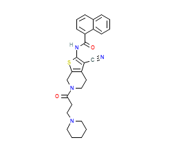 2D structure of the orthosteric ligand