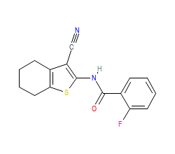 2D structure of the orthosteric ligand