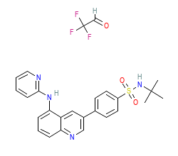 2D structure of the orthosteric ligand