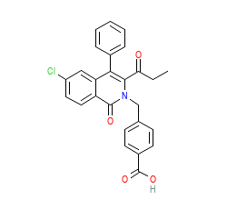 2D structure of the orthosteric ligand