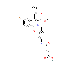 2D structure of the orthosteric ligand