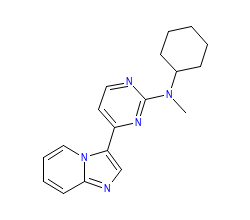 2D structure of the orthosteric ligand