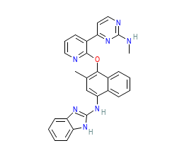 2D structure of the orthosteric ligand