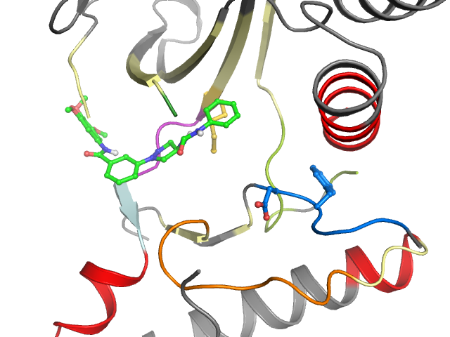 The orthosteric binding pocket