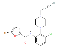 2D structure of the orthosteric ligand