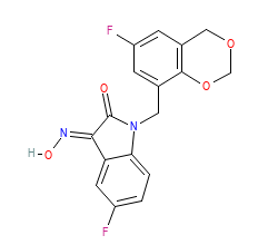 2D structure of the orthosteric ligand