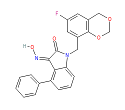 2D structure of the orthosteric ligand