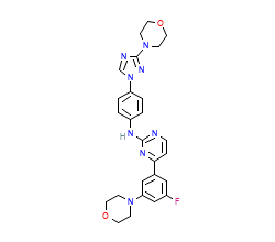 2D structure of the orthosteric ligand