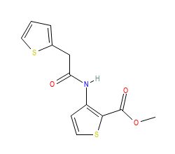 2D structure of the orthosteric ligand