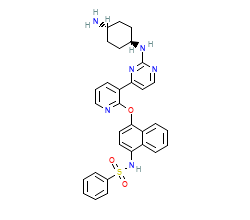 2D structure of the orthosteric ligand