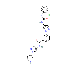 2D structure of the orthosteric ligand