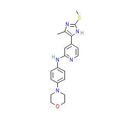 2D structure of the orthosteric ligand