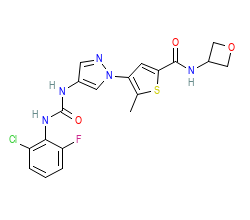 2D structure of the orthosteric ligand