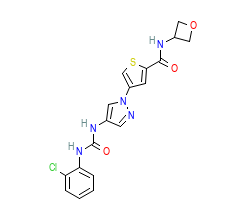 2D structure of the orthosteric ligand