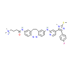 2D structure of the orthosteric ligand
