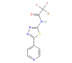 2D structure of the orthosteric ligand