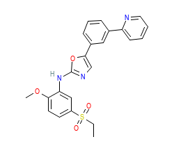 2D structure of the orthosteric ligand