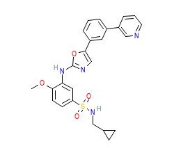 2D structure of the orthosteric ligand