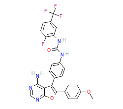 2D structure of the orthosteric ligand