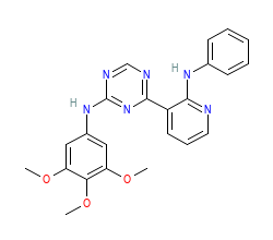 2D structure of the orthosteric ligand