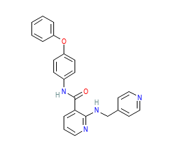 2D structure of the orthosteric ligand