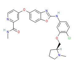 2D structure of the orthosteric ligand