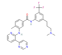 2D structure of the orthosteric ligand