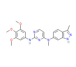 2D structure of the orthosteric ligand