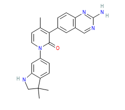 2D structure of the orthosteric ligand