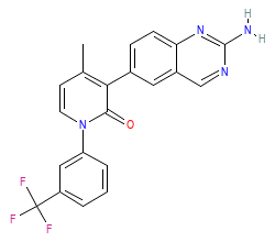 2D structure of the orthosteric ligand