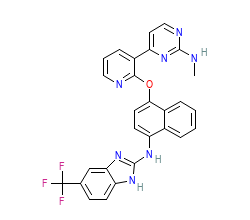 2D structure of the orthosteric ligand
