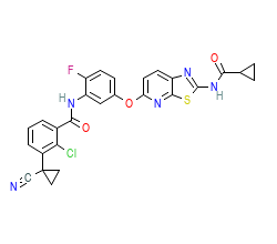 2D structure of the orthosteric ligand