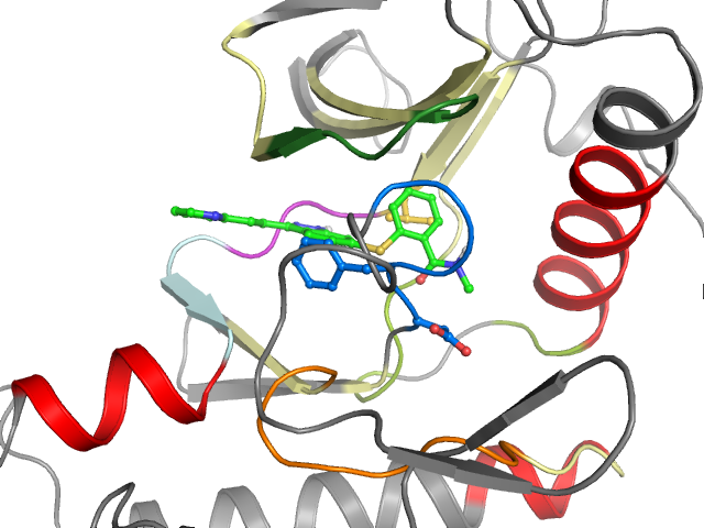 The orthosteric binding pocket
