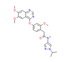 2D structure of the orthosteric ligand