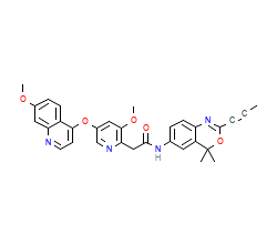 2D structure of the orthosteric ligand