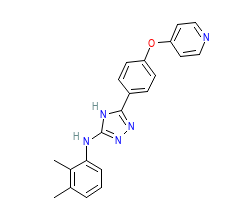 2D structure of the orthosteric ligand