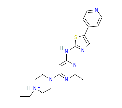 2D structure of the orthosteric ligand