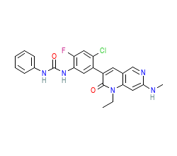 2D structure of the orthosteric ligand